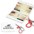 Magnetic Travel Backgammon Key Chain